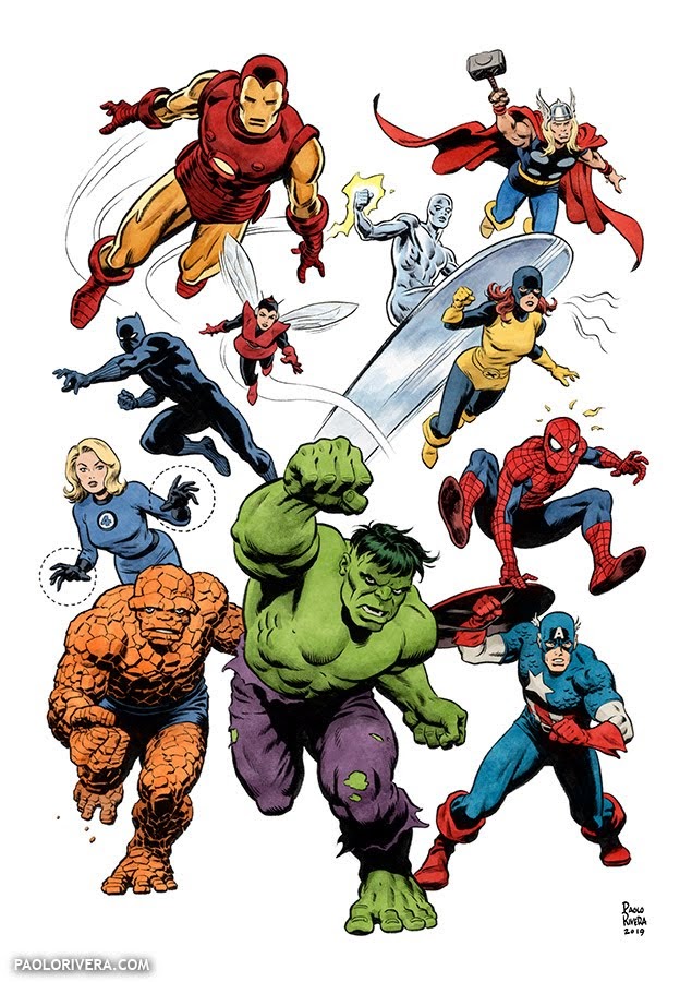 Les comics de super-héros Marvel de l'âge d'argent (1961-1969)